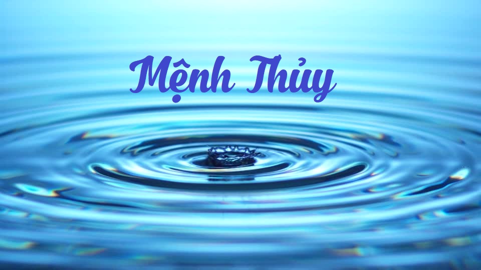 phong thuỷ mệnh thuỷ