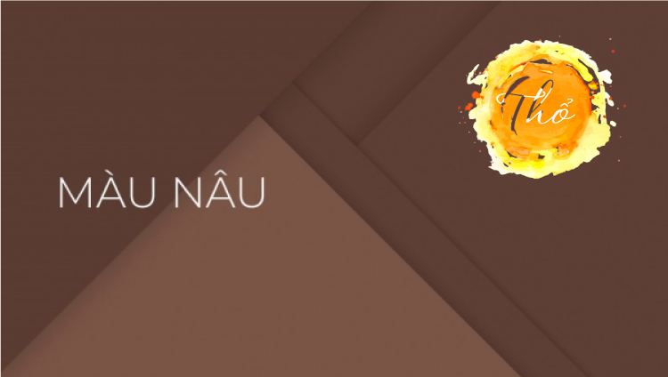 Mệnh Thổ hợp màu nâu