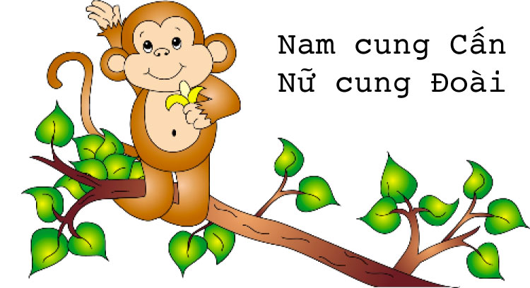 Sinh năm 1992 nam cung cấn, nữ cung đoài