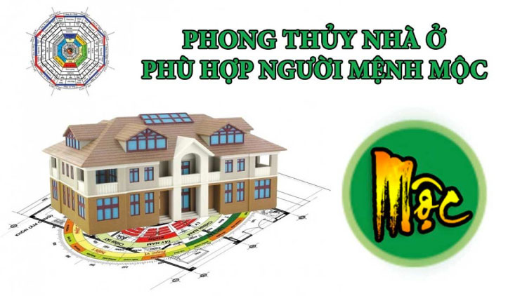Hướng nhà may mắn cho người Mệnh Mộc