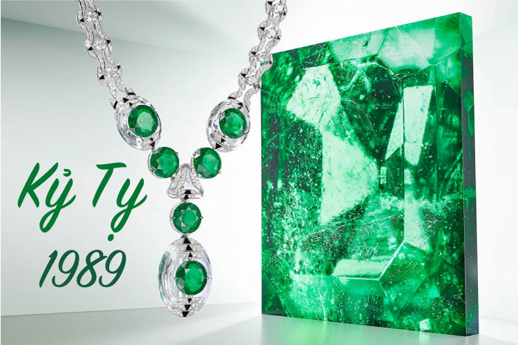 Đá Ngọc Lục Bảo hợp với người sinh năm 1989
