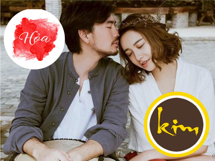Hỏa khắc Kim trong hôn nhân
