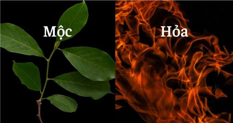 Mộc sinh Hỏa là một mối quan hệ trong ngũ hành